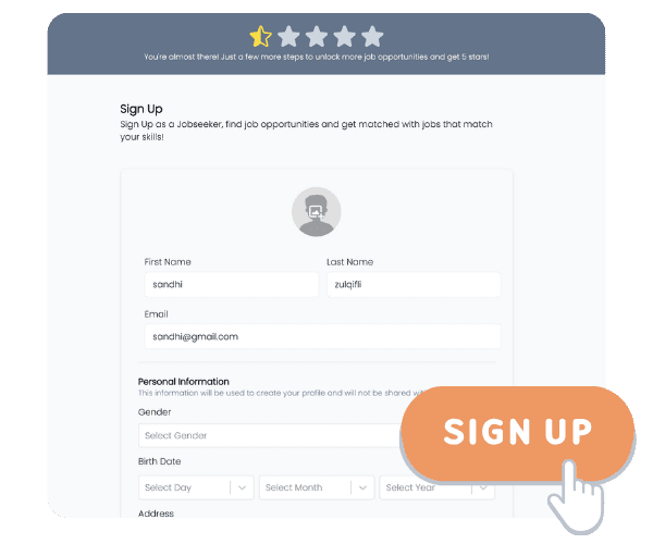 Create Your Profile